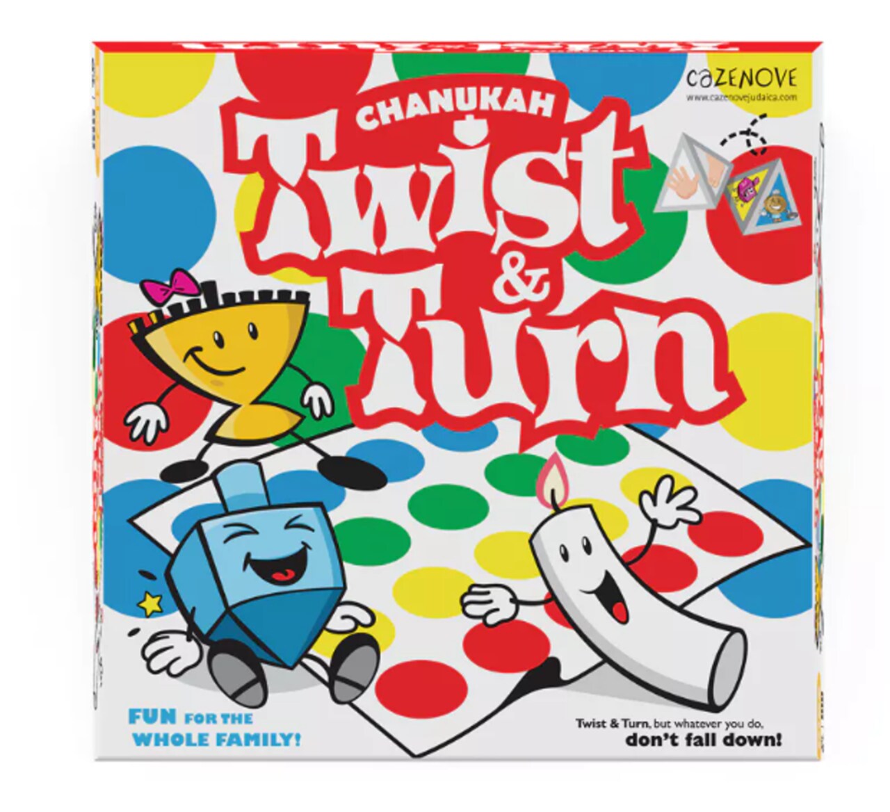 Chanukah Twist & Turn – Holiday Fidget Toy for Kids, Party Favors & Classroom Activities